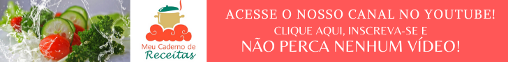 Canal de Youtube Meu Caderno de Receitas
