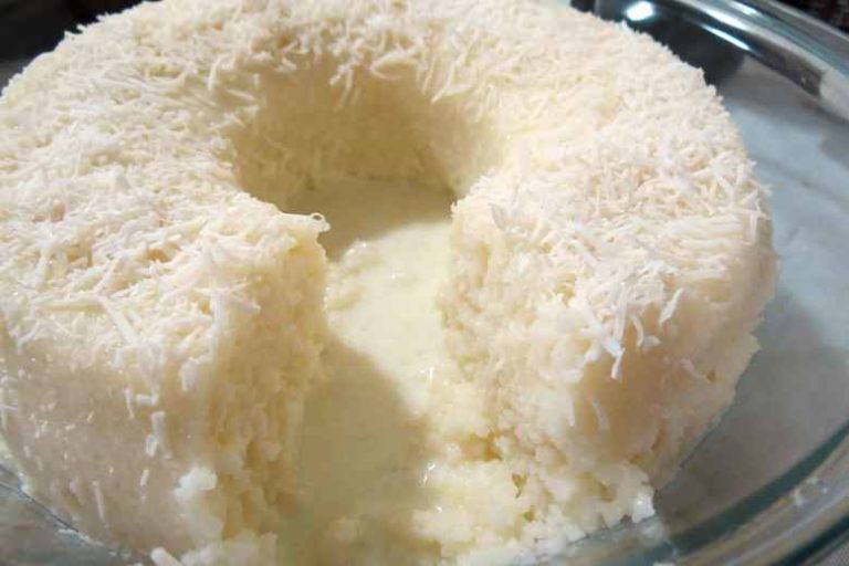 Bolo de Tapioca Cremoso