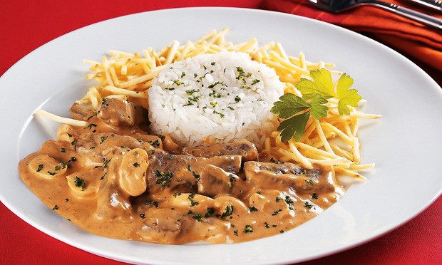 Strogonofe de Carne