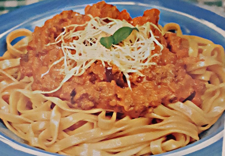 Macarronada à Bolonhesa Diferente