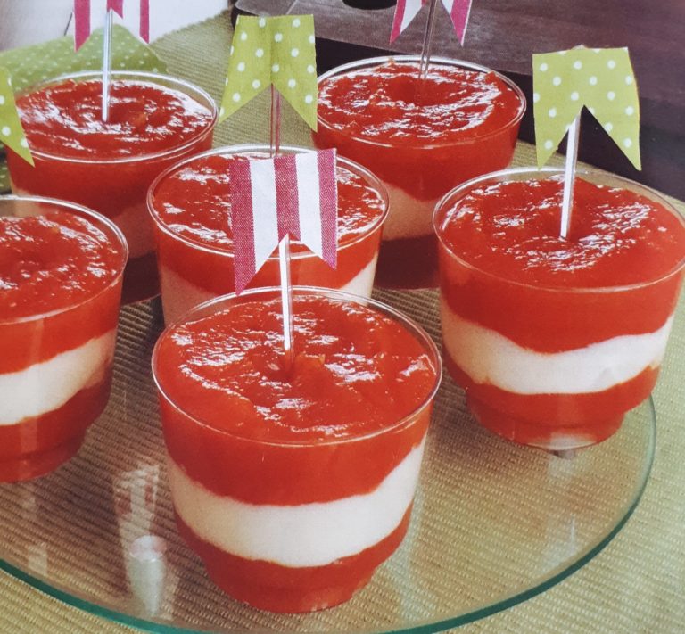 Docinho de Abóbora com Creme de Queijo