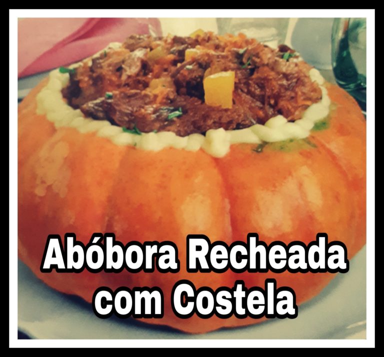Abóbora Recheada com Costela