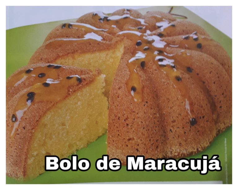 Bolo de Maracujá (Saudável)