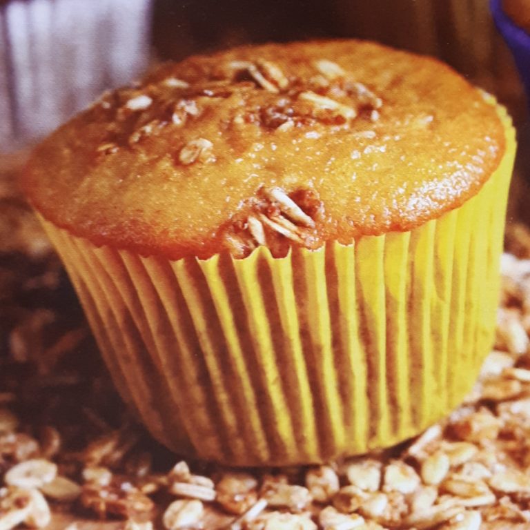 Bolinho de Mel, Aveia e Canela