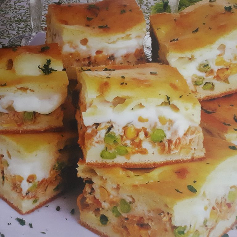 Torta de Frango Cremosa