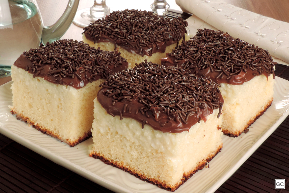 Bolo de Leite Condensado Molhadinho