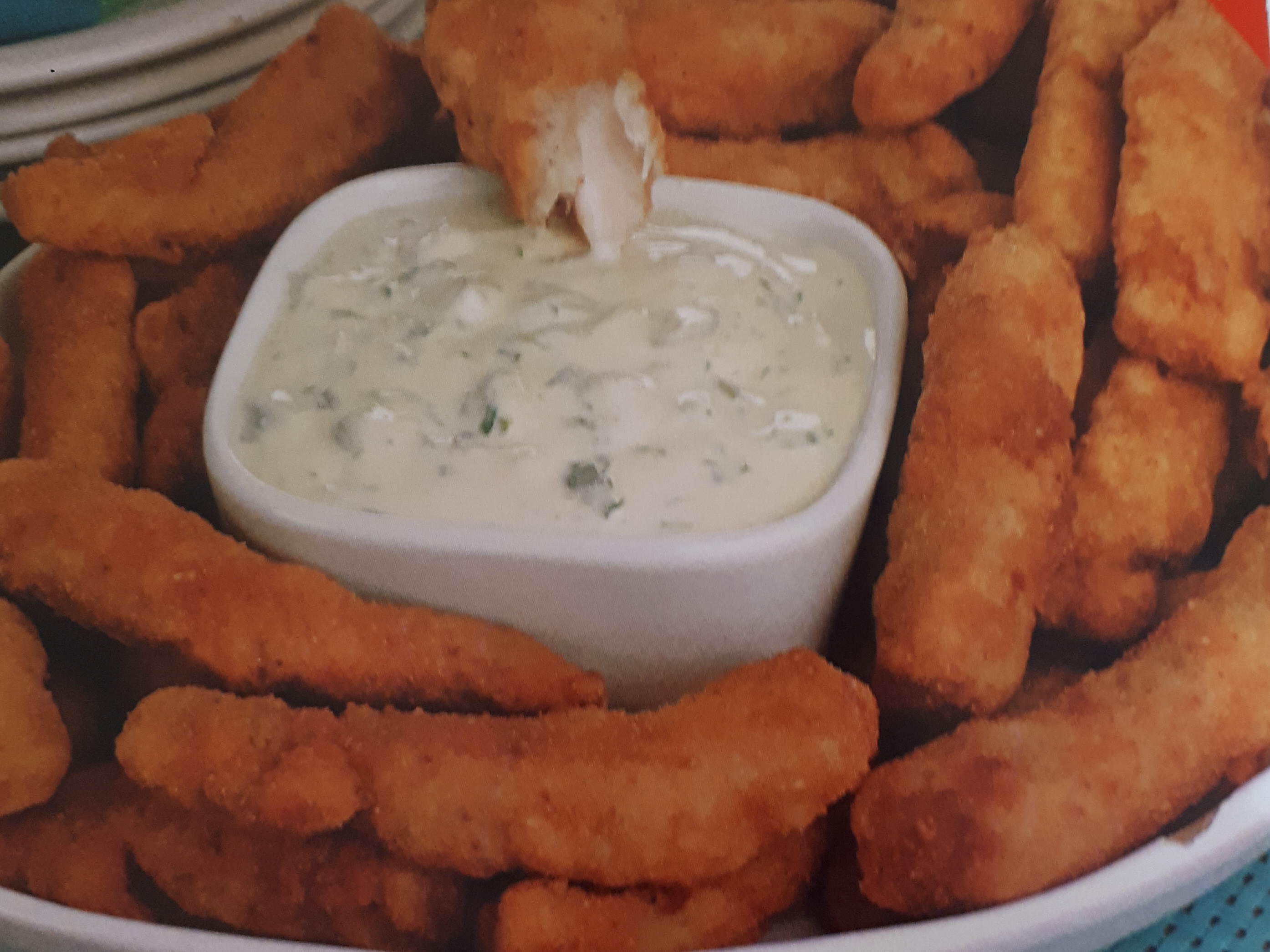 Isca com Molho de Alho