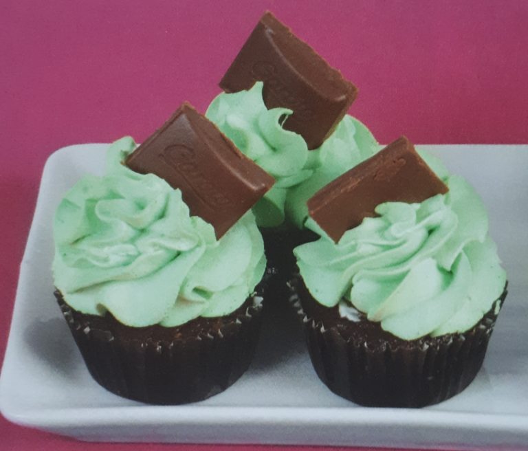 Mini cupcake de Chocolate com Limão