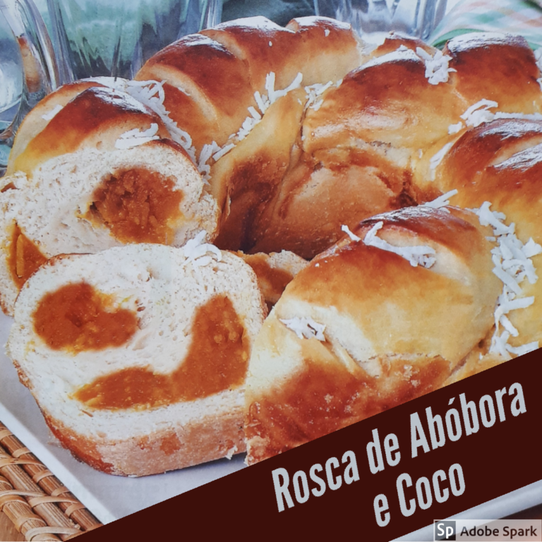 Rosca de Abóbora e Coco