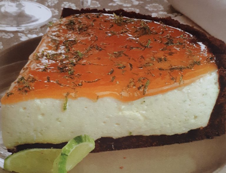 Torta de Limão com Caramelo