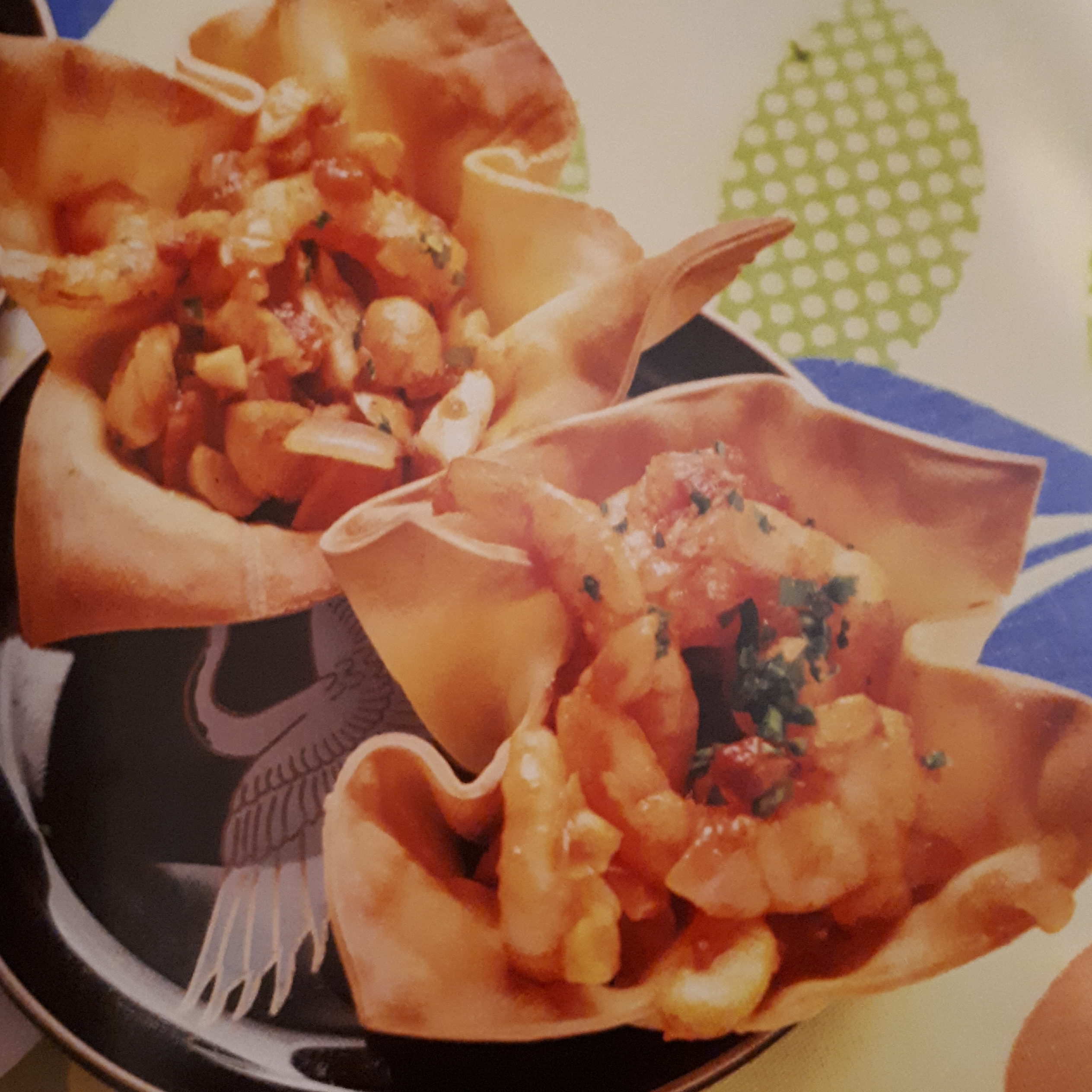 Barquinha de Camarão com Bacon