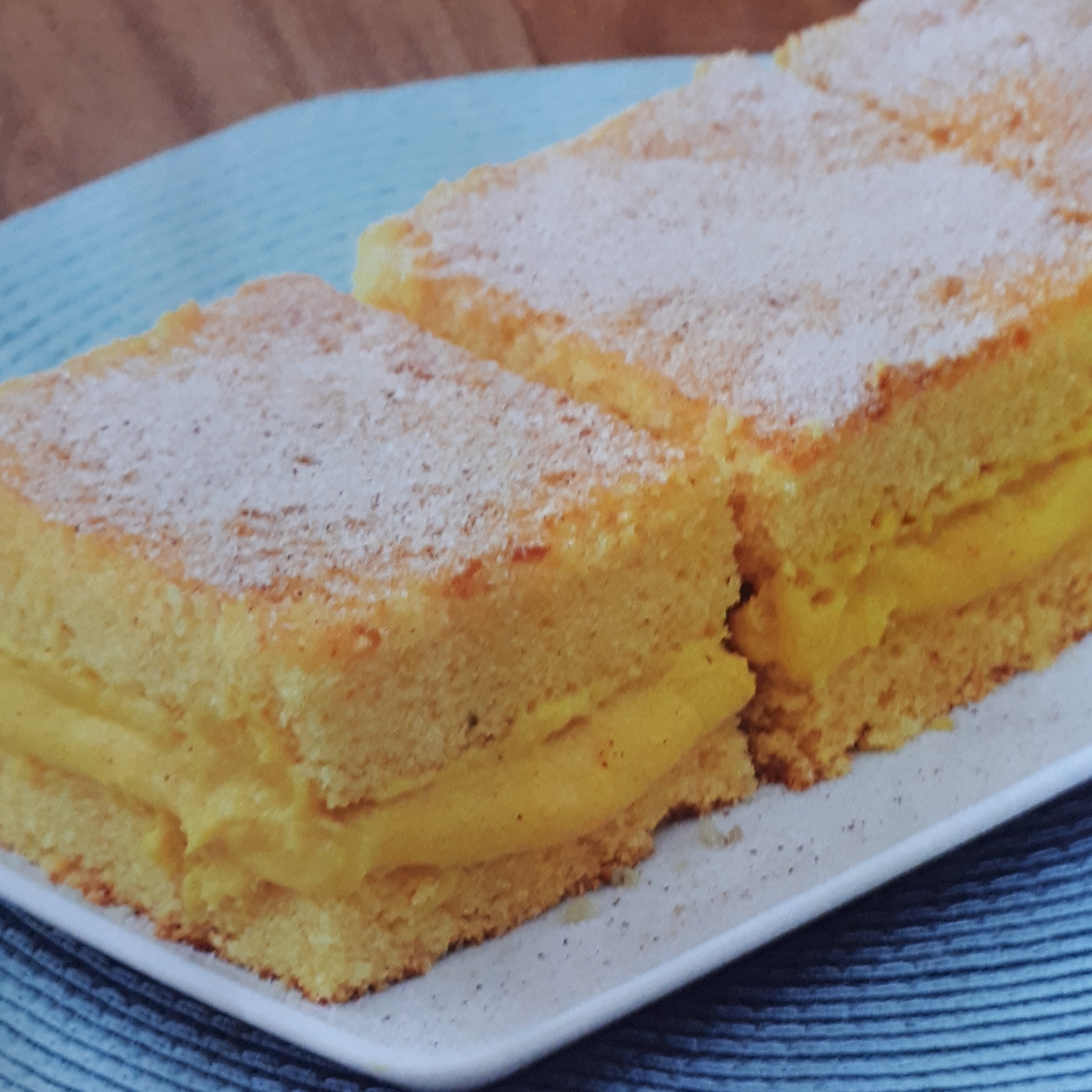 Bolo de Fubá com Curau