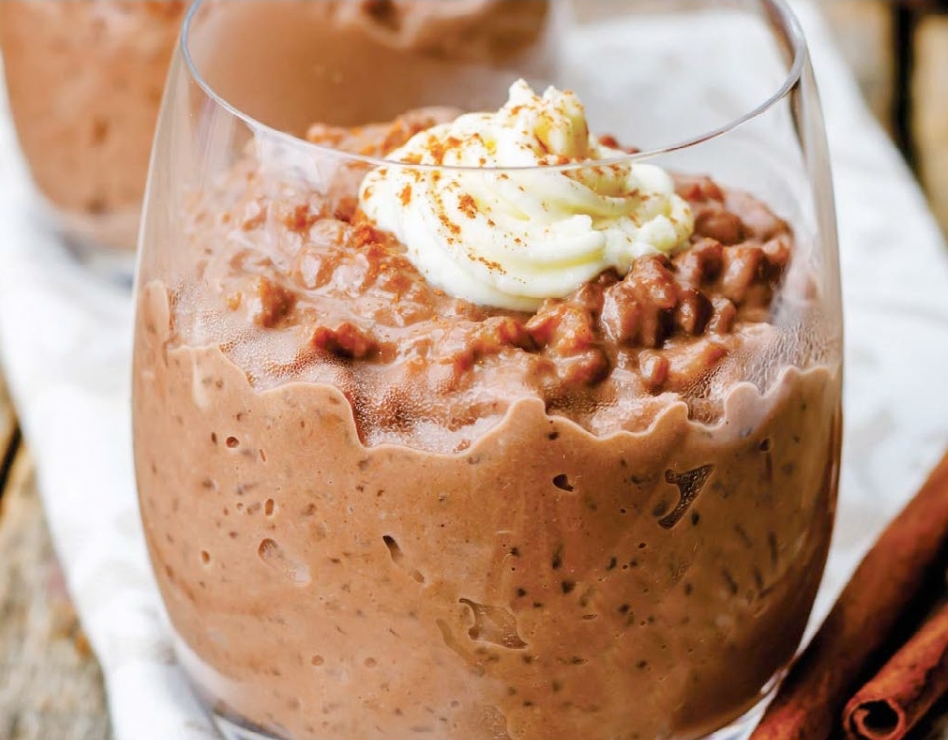 Arroz Doce com Chocolate