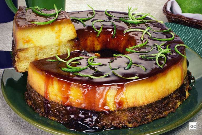 Bolo Pudim de Limão - Meu Caderno de Receitas