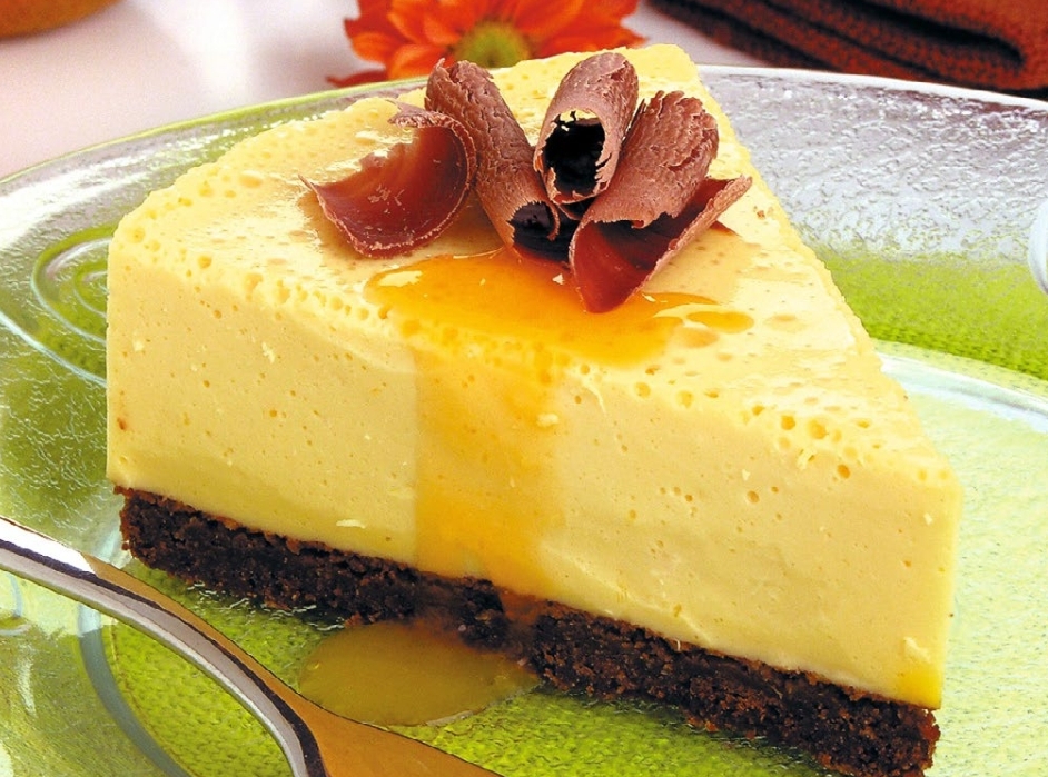 Torta de Laranja e Chocolate