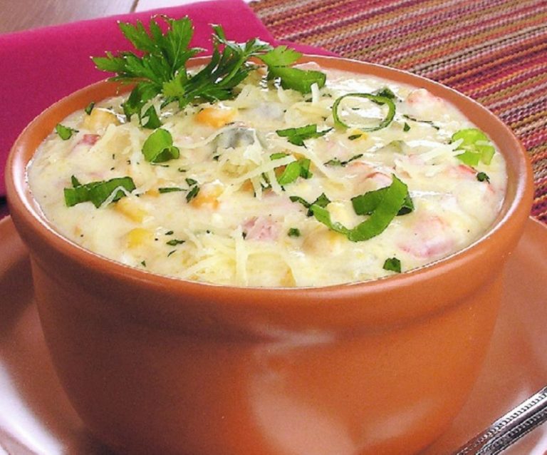 Caldo de Milho com Bacon