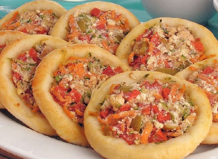 Esfirra de Legumes e Ricota