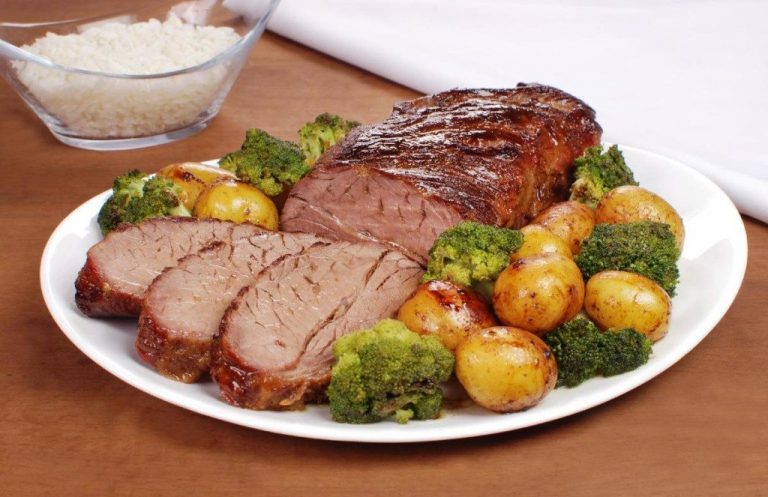 Maminha ao Alho com Legumes