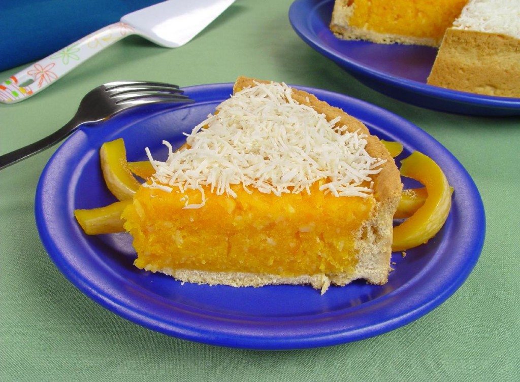 Torta de Abóbora com Coco