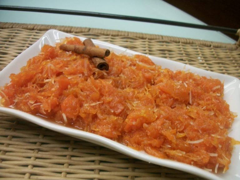 Doce de Abóbora com Coco