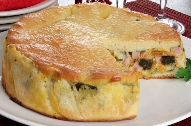 Torta de Cenoura e Berinjela