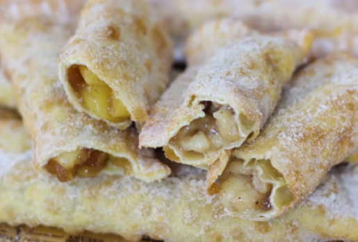 Tortinha de Maçã e Banana