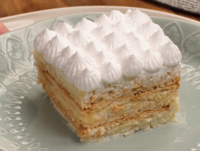 Pavê de Bolacha de Maisena