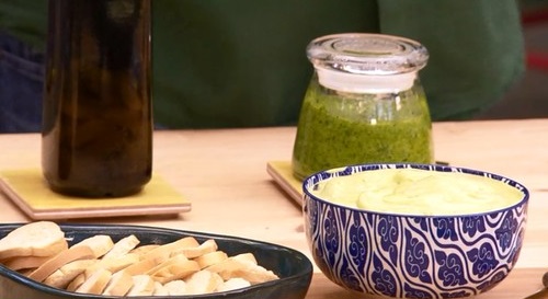 Pasta de Abacate com Alho