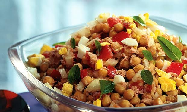 Salada de Grão de Bico