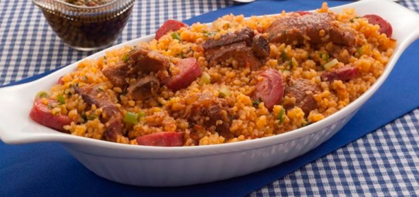 Canjiquinha com linguiça e costelinha - Meu Caderno de Receitas