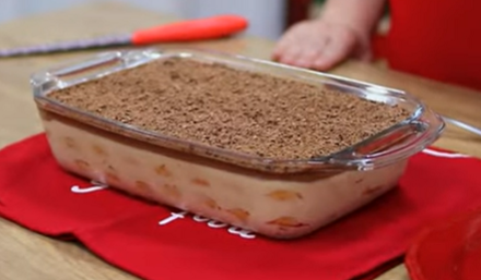 Pavê Simples com Ganache de Chocolate