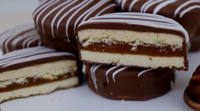 Alfajor com Doce de Leite