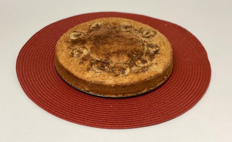 bolo de banana de liquidificador