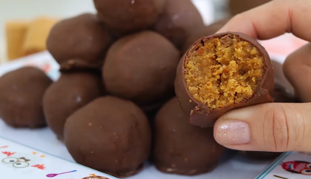 Bom bom de Paçoquinha