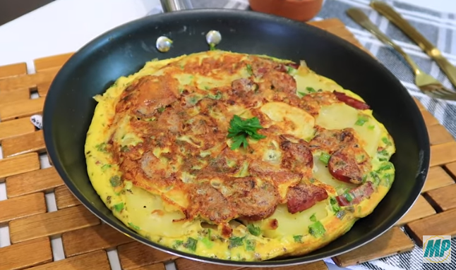 Fritada de Batata com Calabresa
