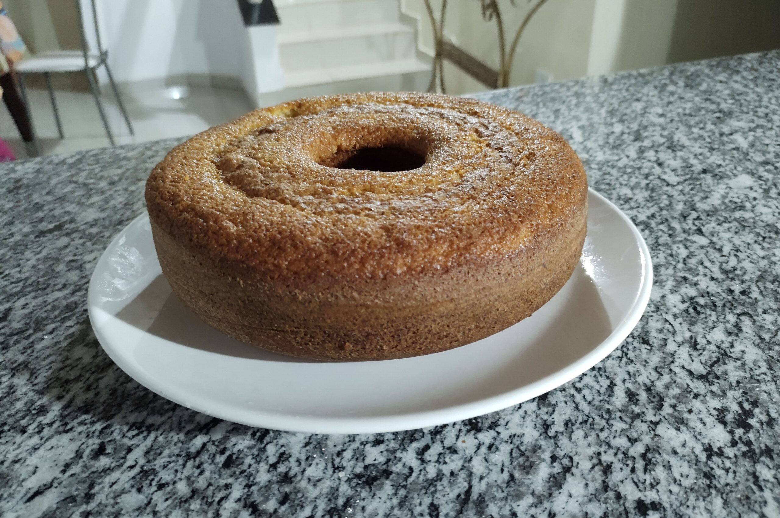 Bolo de Fubá Simples - Meu Caderno de Receitas