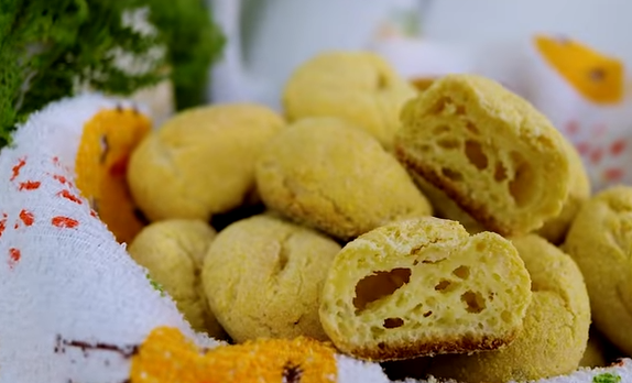 Broinha de Fubá Aerada