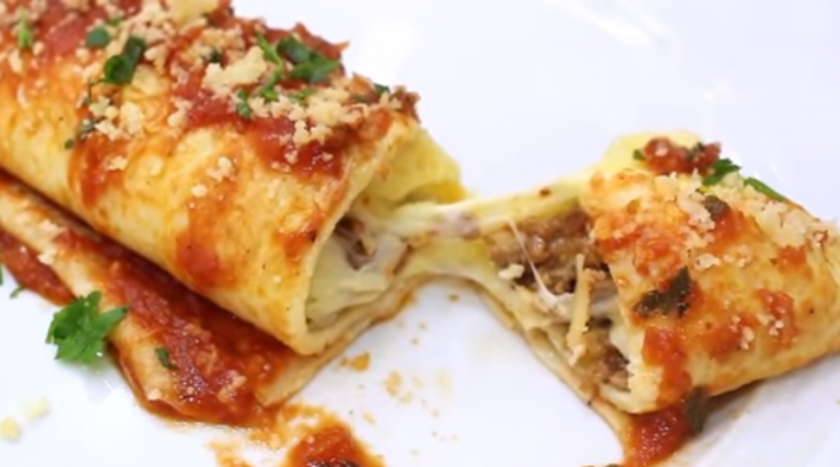 Panqueca de Tapioca e Queijo