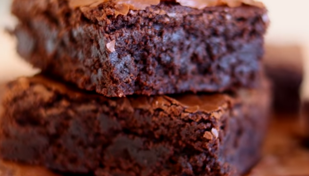 Brownie Craquelado de Chocolate