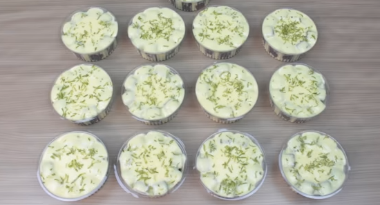 Sobremesa de Limão com Bis