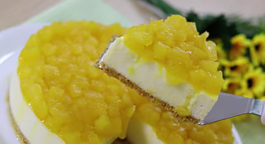 Cheesecake de Abacaxi