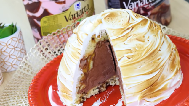 Sobremesa Gelada para o Natal - Meu Caderno de Receitas