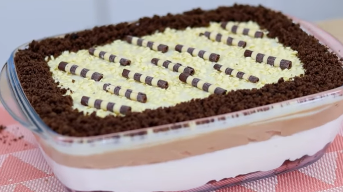 Travessa Mousse Dois Amores - Meu caderno de Receitas