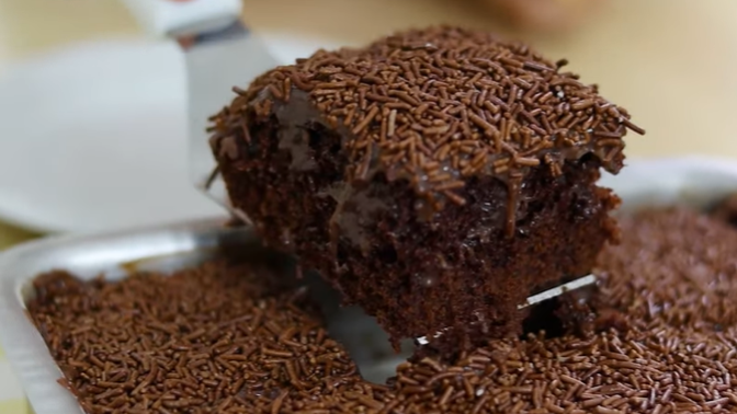 Bolo de Brigadeiro - Meu Caderno de Receitas