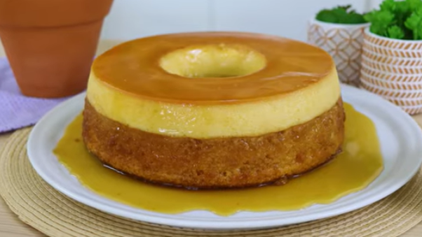 Bolo Pudim de Padaria - Meu Caderno de Receitas