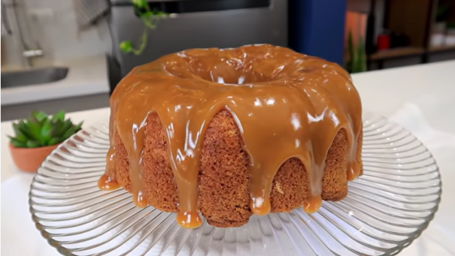Bolo de Canela com Doce de Leite - Meu Caderno de Receitas