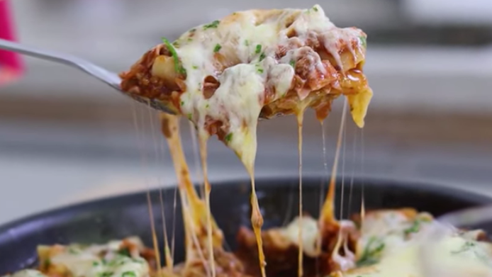 Lasanha de Frigideira - Meu Caderno de Receitas