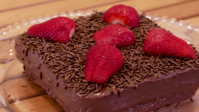 Torta Gelada de Chocolate - Meu Caderno de Receitas