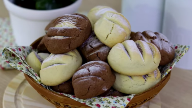 Biscoitinhos de Chocolate e Baunilha - Meu Caderno de Receitas