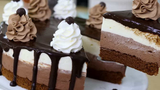 Bolo Mousse Casadinho Dois Amores - Meu Caderno de Receitas